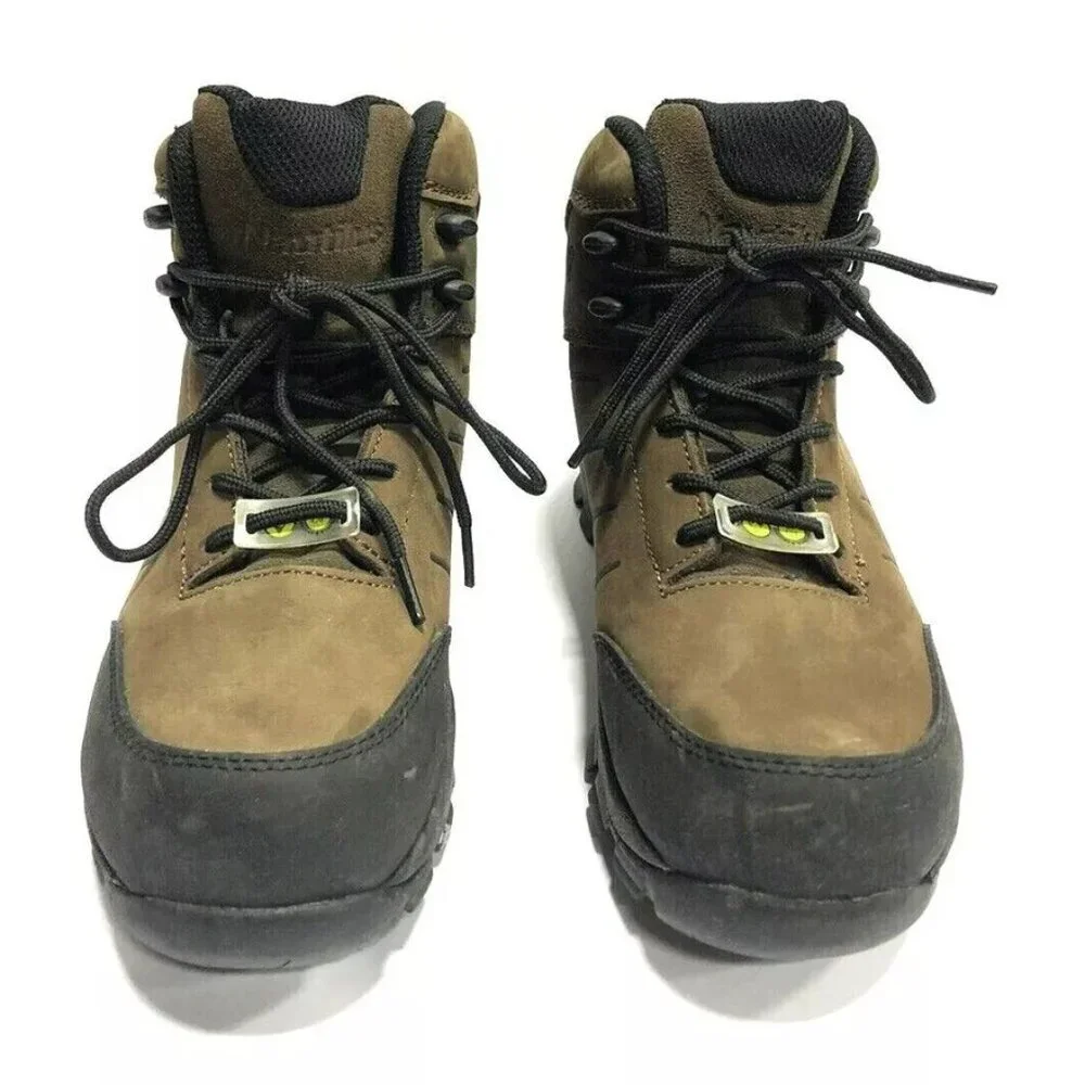 Nautilus Men’s Brown Leather Lace Up Boots Size 7M